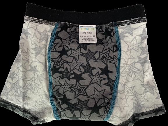 Pantalón de incontinencia para niño - Gris Estrellas